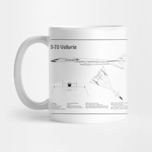 XB-70 Valkyrie Strategic Bomber - BD Mug